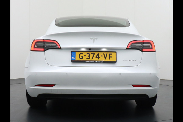 Tesla Model 3 Long Range 75 kWh 463PK FSD -vb 18" Premium-Audio 4wd AutoPilot Pano.dak Camera Leer Adaptive-Cruise+Stop&Go  PDC-A+Voor Wifi Ec Veel grip door AWD vierwielaandrijving. Origineel Nederlandse auto ! grootste accu ! tot 16,5 kwh thuis laden, 120kw/h snelladen per uur !