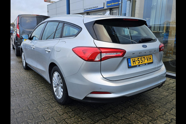 Ford Focus Wagon 1.0 EcoBoost 125 PK Titanium Business 125pk | Winterpack | Navigatie | Cruise control | Reservewiel | Apple carplay / Android auto | DAB