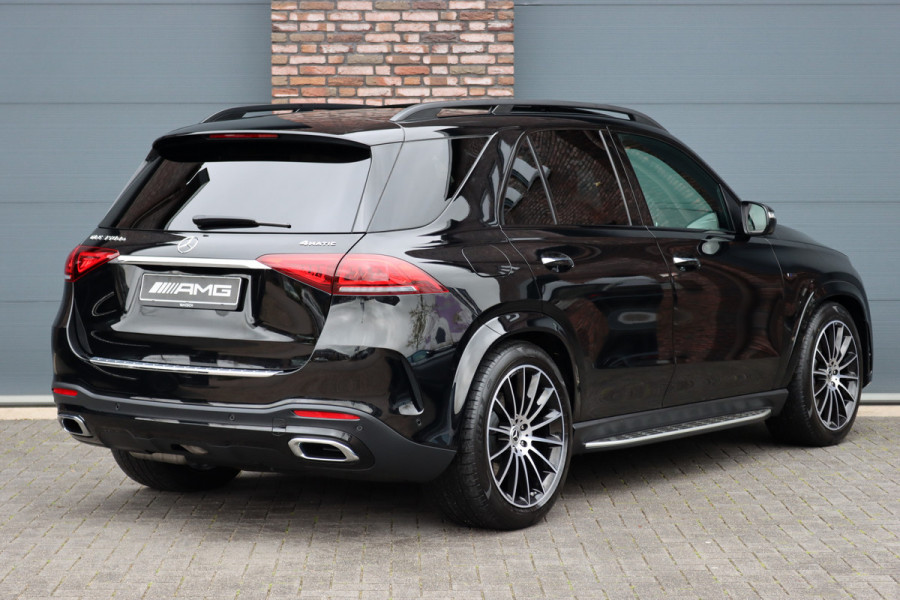 Mercedes-Benz GLE 350 de 4-MATIC AMG Line Aut9 | luchtvering | Distronic+ | Burmester | HUD | Stoelventilatie | Panoramadak | Surround Camera | Trekhaak | Rijassistentiepakket+ |