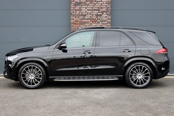 Mercedes-Benz GLE 350 de 4-MATIC AMG Line Aut9 | luchtvering | Distronic+ | Burmester | HUD | Stoelventilatie | Panoramadak | Surround Camera | Trekhaak | Rijassistentiepakket+ |