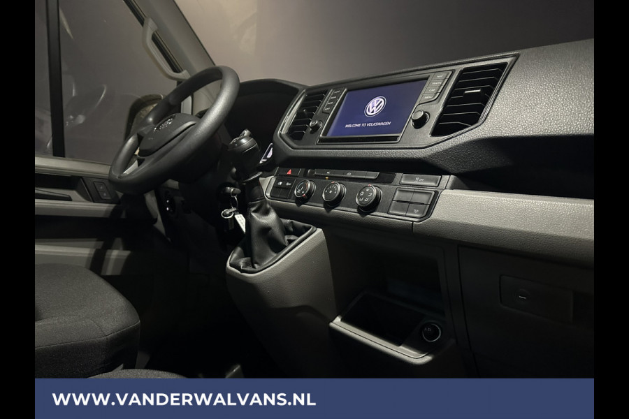 Volkswagen Crafter 2.0 TDI 141pk L3H3 L2H2 Euro6 Airco | Navigatie | Apple Carplay | Android Auto | Cruisecontrol Bijrijdersbank, 3000kg trekvermogen