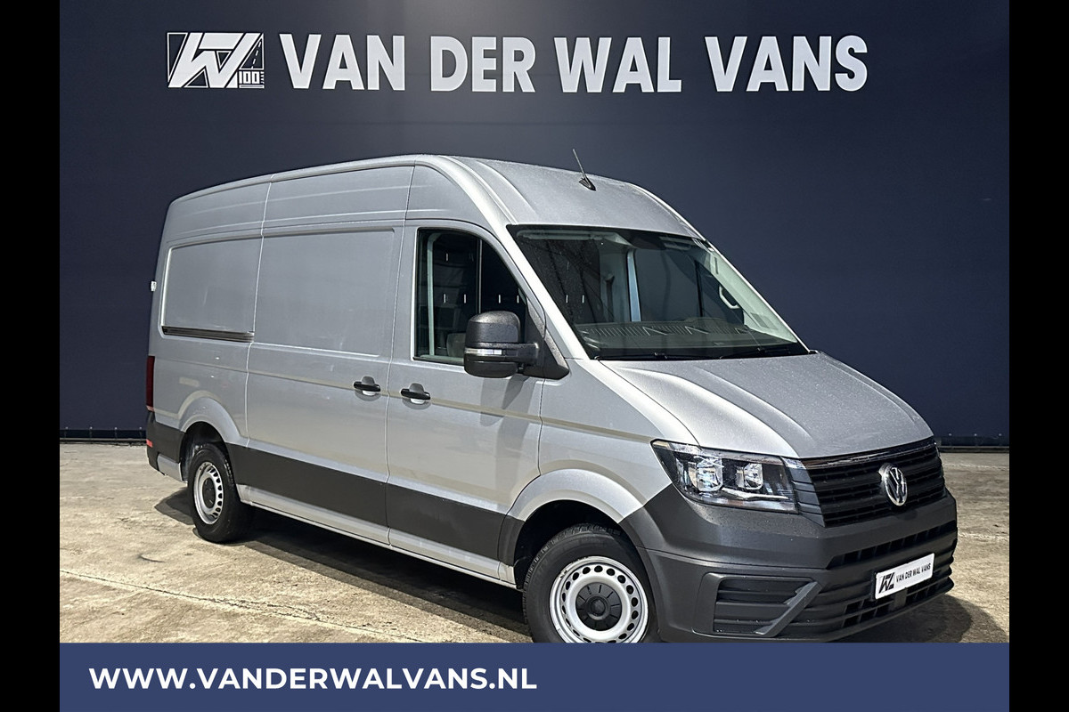 Volkswagen Crafter 2.0 TDI 141pk L3H3 L2H2 Euro6 Airco | Navigatie | Apple Carplay | Cruisecontrol Android Auto, Bijrijdersbank, 3000kg trekvermogen