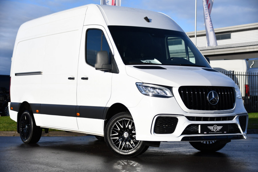 Mercedes-Benz Sprinter 319 V6 3.0 CDI L2H2 AMG Pakket! Camera, Cruise, Carplay, Automaat, LED, 190PK, Multimedia, Stoelverwarming, UNIEK!