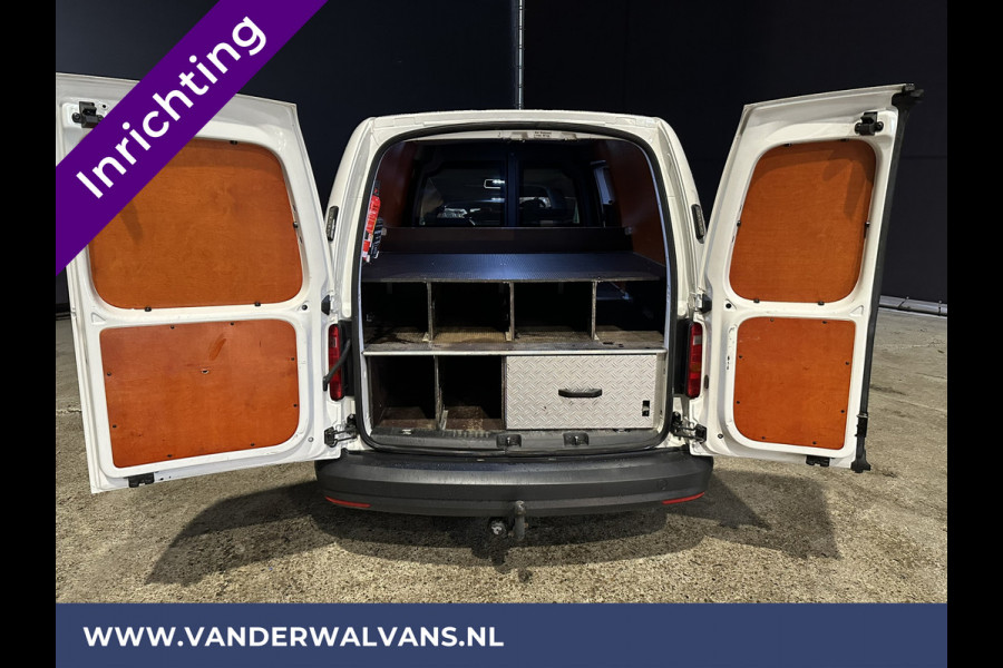 Volkswagen Caddy 2.0 TDI 102pk **BPM VRIJ voor de Ondernemer** L2H1 Maxi inrichting Euro6 Airco | Navigatie | Apple Carplay | Android Auto | 1500 Cruisecontrol, Zijdeur