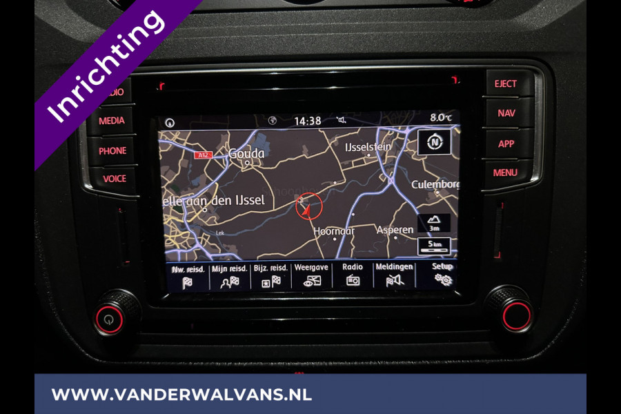 Volkswagen Caddy 2.0 TDI 102pk **BPM VRIJ voor de Ondernemer** L2H1 Maxi inrichting Euro6 Airco | Navigatie | Apple Carplay | Android Auto | 1500 Cruisecontrol, Zijdeur