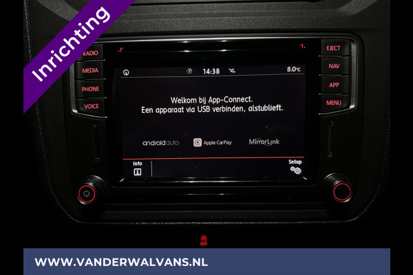 Volkswagen Caddy 2.0 TDI 102pk **BPM VRIJ voor de Ondernemer** L2H1 Maxi inrichting Euro6 Airco | Navigatie | Apple Carplay | Android Auto | 1500 Cruisecontrol, Zijdeur