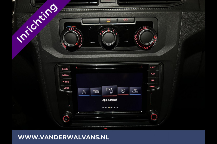 Volkswagen Caddy 2.0 TDI 102pk **BPM VRIJ voor de Ondernemer** L2H1 Maxi inrichting Euro6 Airco | Navigatie | Apple Carplay | Android Auto | 1500 Cruisecontrol, Zijdeur