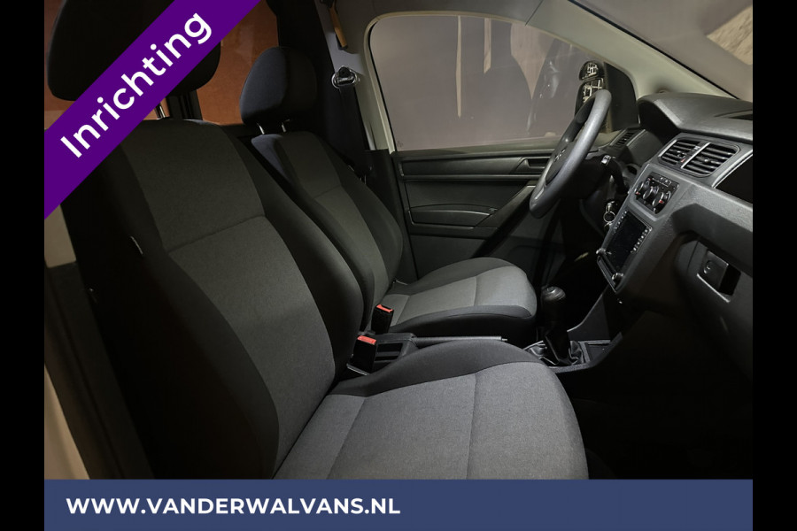 Volkswagen Caddy 2.0 TDI 102pk **BPM VRIJ voor de Ondernemer** L2H1 Maxi inrichting Euro6 Airco | Navigatie | Apple Carplay | Android Auto | 1500 Cruisecontrol, Zijdeur