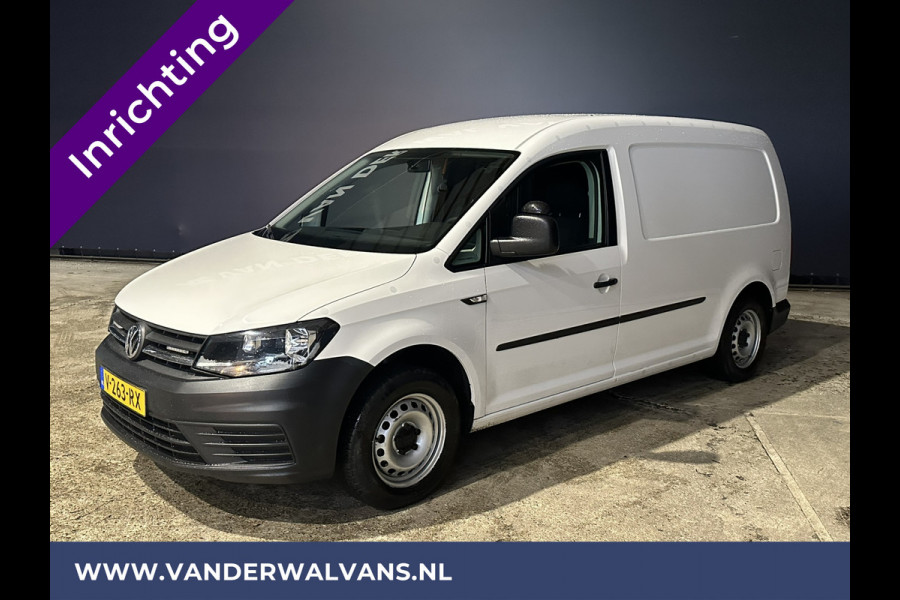 Volkswagen Caddy 2.0 TDI 102pk **BPM VRIJ voor de Ondernemer** L2H1 Maxi inrichting Euro6 Airco | Navigatie | Apple Carplay | Android Auto | 1500 Cruisecontrol, Zijdeur