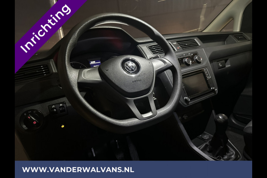 Volkswagen Caddy 2.0 TDI 102pk **BPM VRIJ voor de Ondernemer** L2H1 Maxi inrichting Euro6 Airco | Navigatie | Apple Carplay | Android Auto | 1500 Cruisecontrol, Zijdeur