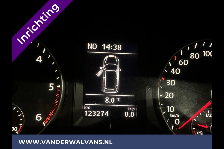 Volkswagen Caddy 2.0 TDI 102pk **BPM VRIJ voor de Ondernemer** L2H1 Maxi inrichting Euro6 Airco | Navigatie | Apple Carplay | Android Auto | 1500 Cruisecontrol, Zijdeur