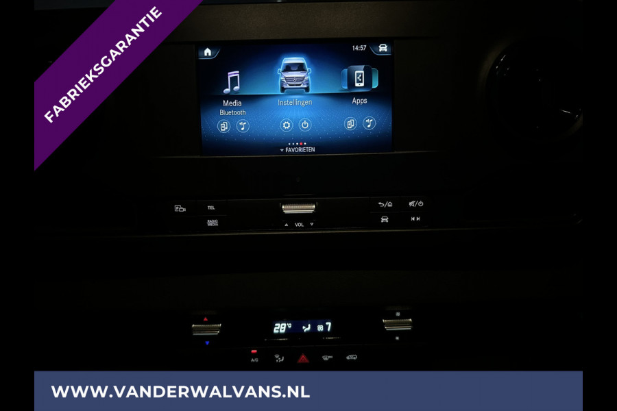 Mercedes-Benz Sprinter 317 CDI 170pk **BPM VRIJ voor de Ondernemer** L3H2 Fabrieksgarantie Euro6 Airco | Camera | Apple Carplay | Android Auto | Cruise Parkeersensoren, Stoelverwarming, Bijrijdersbank, MBUX