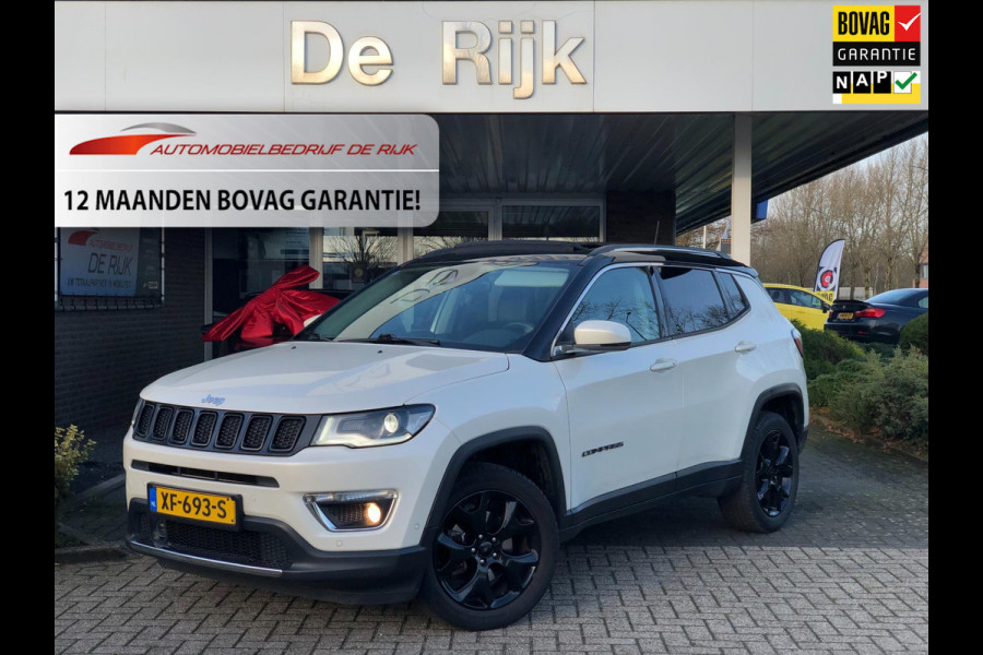 Jeep Compass 1.4 MultiAir Limited 4x4 | Pano, Leder, Navi, Camera, Stoel+Stuurverw., Clima, Cruise | NAP |