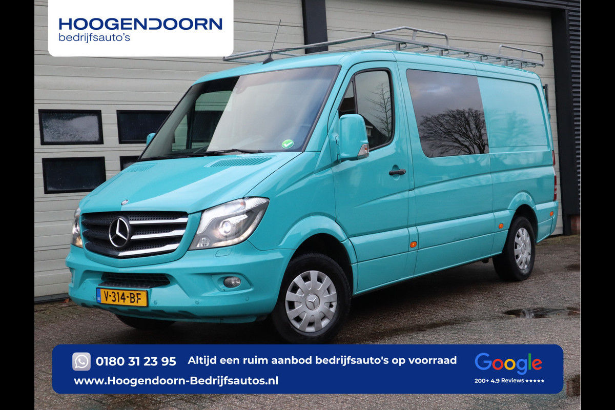 Mercedes-Benz Sprinter 316 CDI Lang L2 DC 6 Pers. - Camera - Xenon - Cruise - Trekhaak