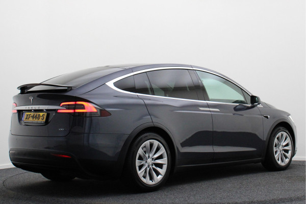 Tesla Model X 100D AWD 6p. Autopilot, Climate, LED, Luchtvering, Camera, Leer, Navigatie, Trekhaak, 20''