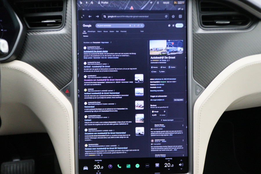 Tesla Model X 100D AWD 6p. Autopilot, Climate, LED, Luchtvering, Camera, Leer, Navigatie, Trekhaak, 20''