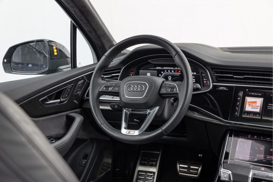 Audi SQ7 4.0 TFSI 507pk Quattro B&O Advanced HuD Pano Nachtzicht 4-wielsturing S-stoelen