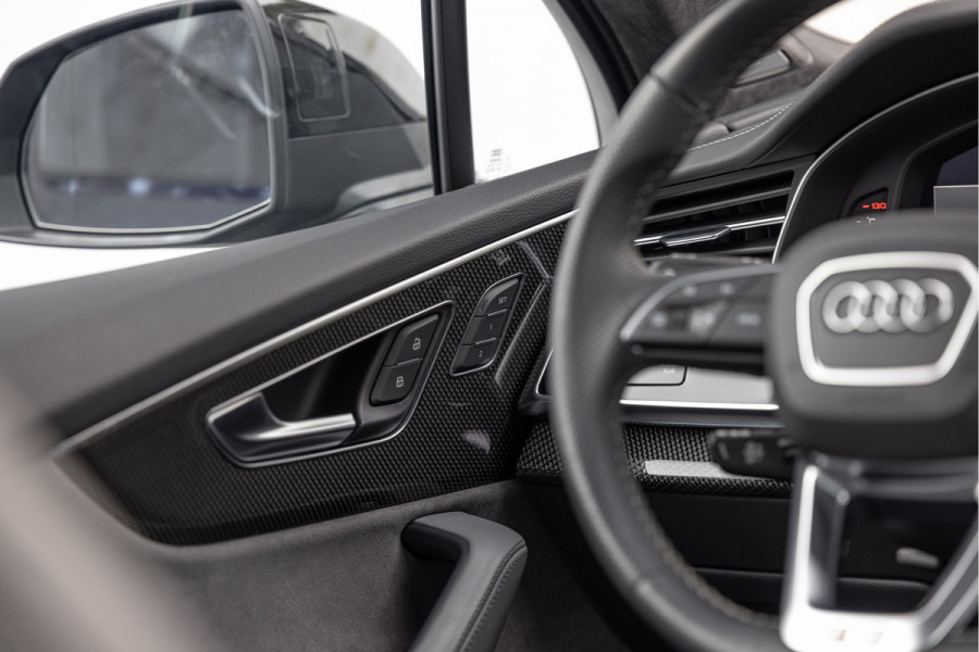 Audi SQ7 4.0 TFSI 507pk Quattro B&O Advanced HuD Pano Nachtzicht 4-wielsturing S-stoelen