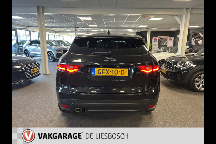 Jaguar F-Pace 2.0d AWD Chequered Flag,R-sport,navi,leer,camera,elec klep,boeken