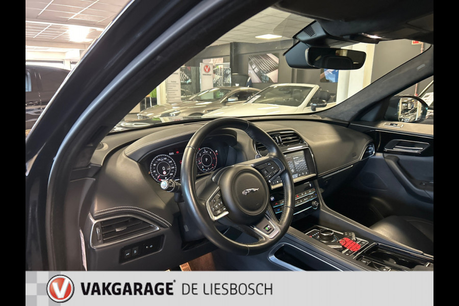 Jaguar F-Pace 2.0d AWD Chequered Flag,R-sport,navi,leer,camera,elec klep,boeken