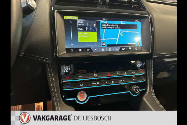 Jaguar F-Pace 2.0d AWD Chequered Flag,R-sport,navi,leer,camera,elec klep,boeken