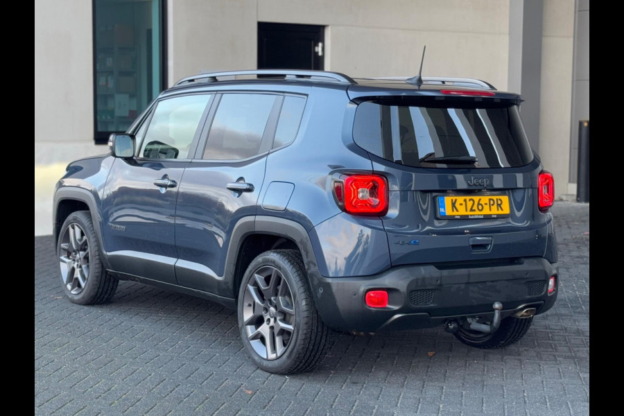 Jeep Renegade 4xe 240 Plug-in Hybrid Electric S, leder interieur, afn trekhaak, nw prijs € 47600,- 1 e eigenaar, nl auto met nap