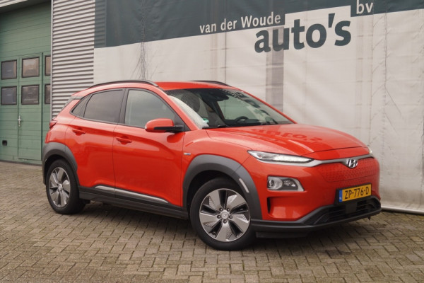 Hyundai Kona EV Premium 64kWh -LEER-ECC-NAVI-CAM-PDC-