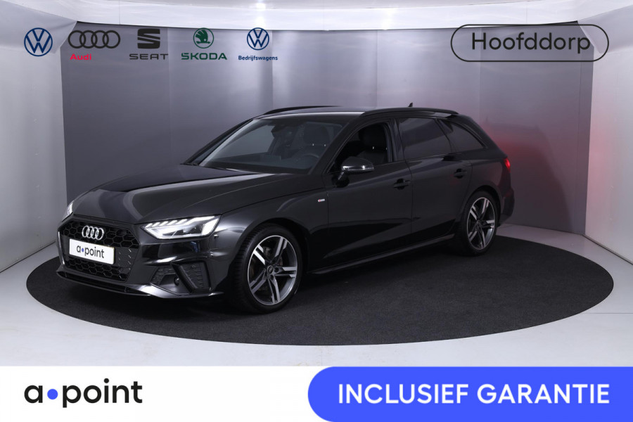 Audi A4 Avant 35 TFSI S edition Competition 150 pk S-tronic | Private lease vanaf € 734,- | Verlengde garantie | Navigatie | Parkeersensoren | Achteruitrijcamera | Stoelverwarming |