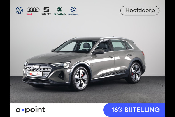 Audi Q8 e-tron 50 quattro Advanced Edition 95 kWh 340PK | Private lease vanaf € 1.116,- pm | Head up Display | AC Boordlader 22kw | Keyless Entry | Elektrisch verstelbaar stuur