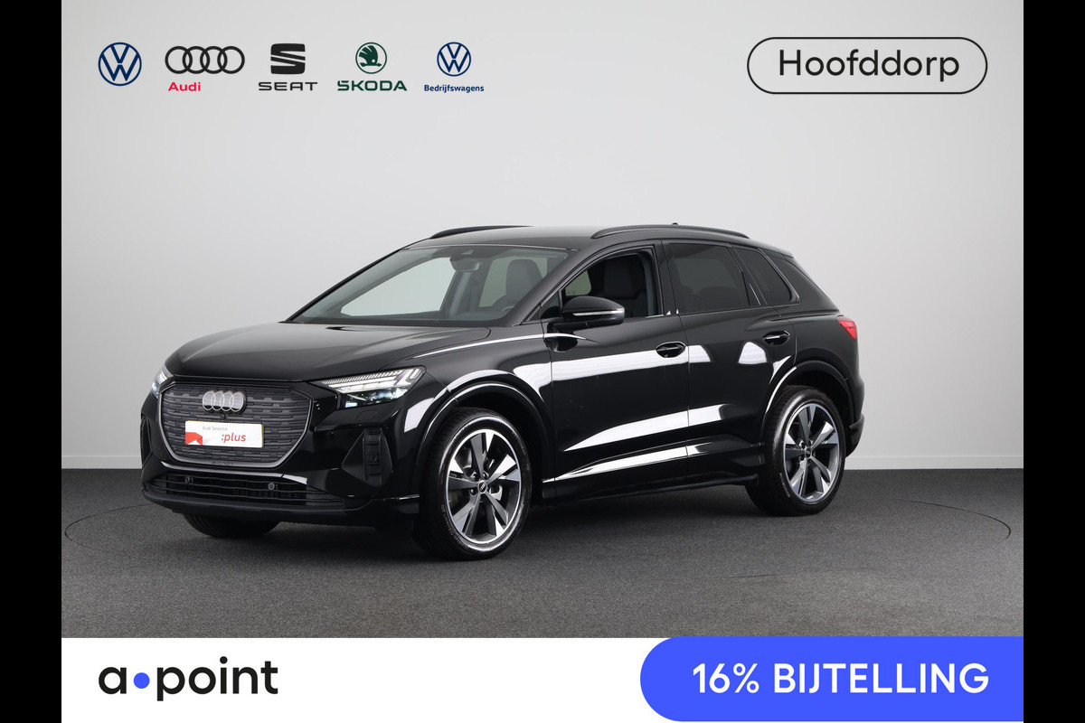 Audi Q4 e-tron 45 Advanced edition 82 kWh 286pk | Comfortpakket |  20 inch lichtmetalen velgen | Sportstoelen | Optiekpakket zwart