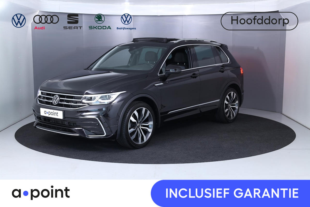 Volkswagen Tiguan 1.5 TSI R-Line Business 150PK DSG | Private lease vanaf €793,- pm| Panoramadak | trekhaak|  Matrixlampen | Achteruitrijcamera | Zwenkbare Trekhaak | Sfeerverlichting |