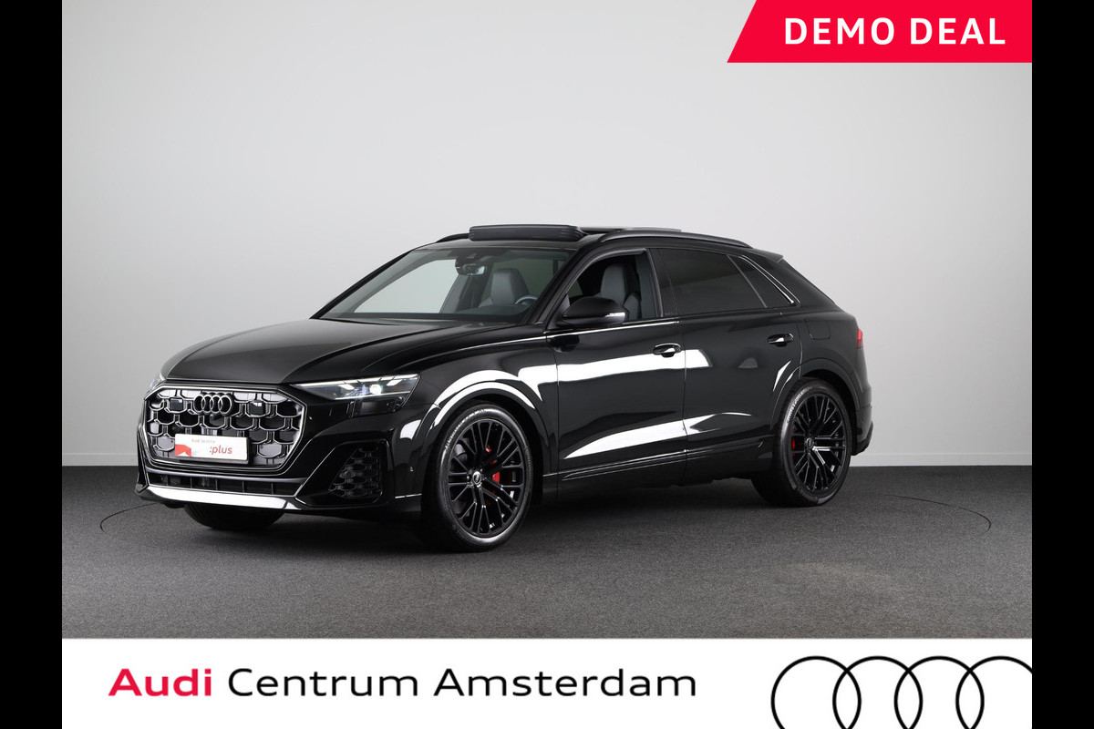 Audi Q8 55 TFSI e quattro Pro Line S Private lease vanaf €1938,- pm | 395pk | Panoramadak | B&O | Pack Assistent Tour | Assistenpakket Parking Plus |