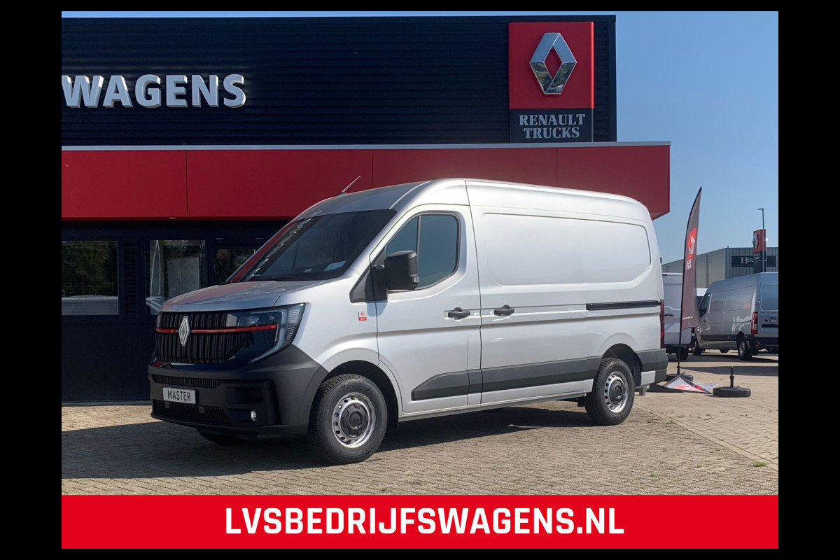 Renault Master T35 2.0 dCi 150 PK L2H2 Dubbele schuifdeur, Nieuw model, Camera, Trekhaak, Apple carplay