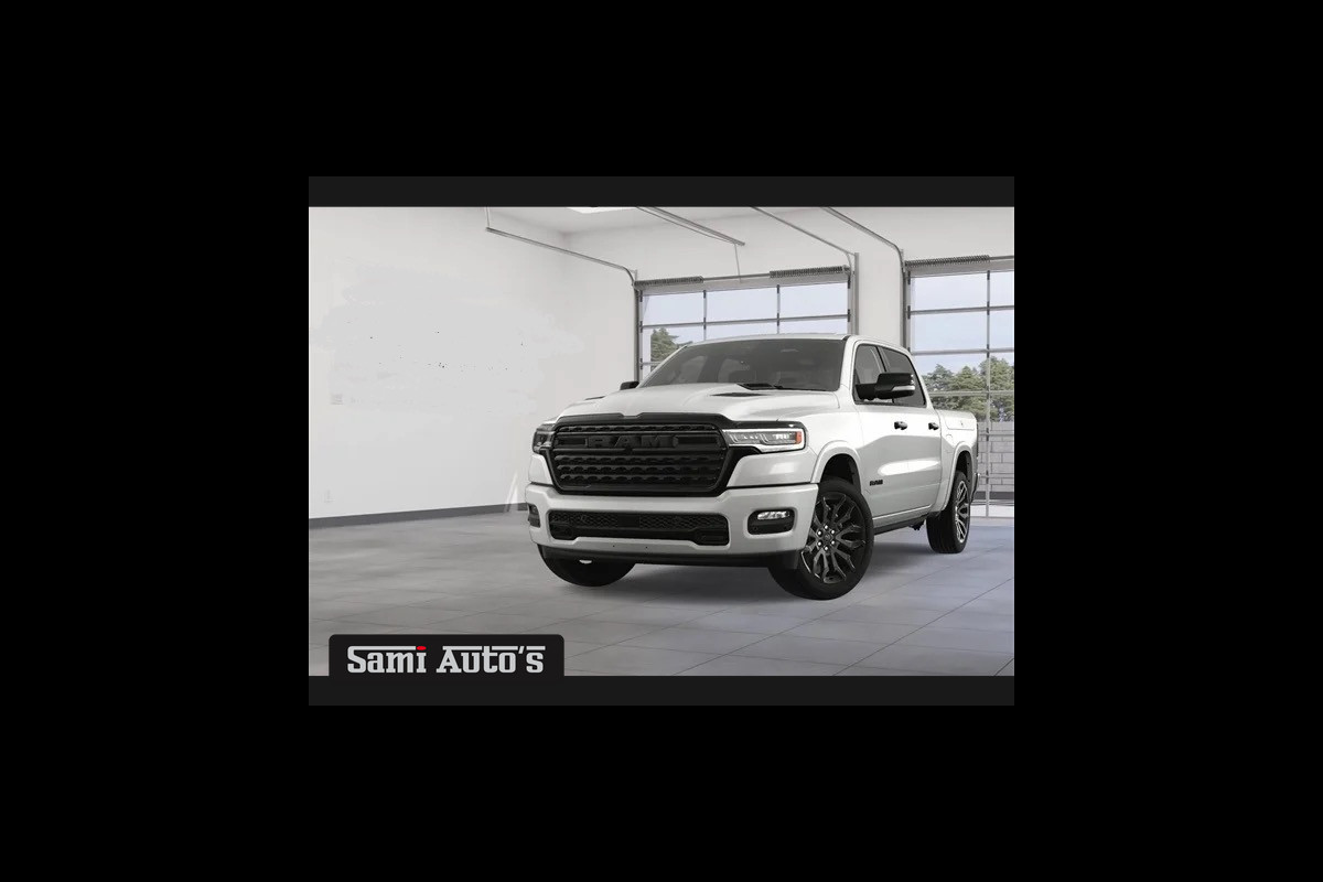 Dodge Ram 1500 LIMITED NIGHT H.O 540PK 706 Nm | XB9 | MASSAGE | BOM VOL | PW7 WHITE | CREW CAB | DUBBELE CABINE | GRIJSKENTEKEN | VOORRAAD NR 2305 - 8549