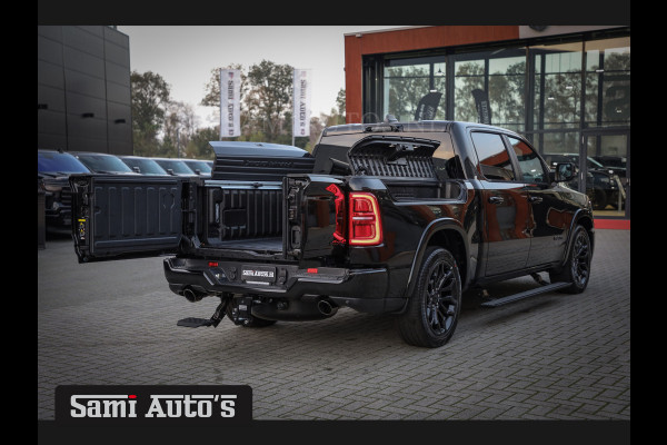 Dodge Ram 1500 LIMITED NIGHT H.O 540PK 706 Nm 2025 | XB9 | MASSAGE | BOM VOL | CREW CAB | DUBBELE CABINE | GRIJSKENTEKEN | €99950,- EXCL BTW | VOORRAAD NR 2300 - 7689