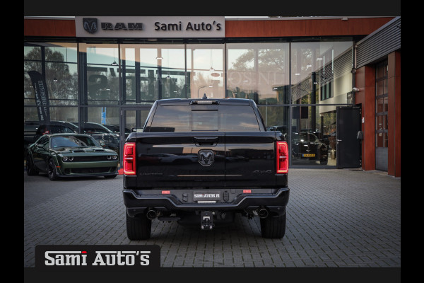 Dodge Ram 1500 LIMITED NIGHT H.O 540PK 706 Nm 2025 | XB9 | MASSAGE | BOM VOL | CREW CAB | DUBBELE CABINE | GRIJSKENTEKEN | €99950,- EXCL BTW | VOORRAAD NR 2293 - 7688