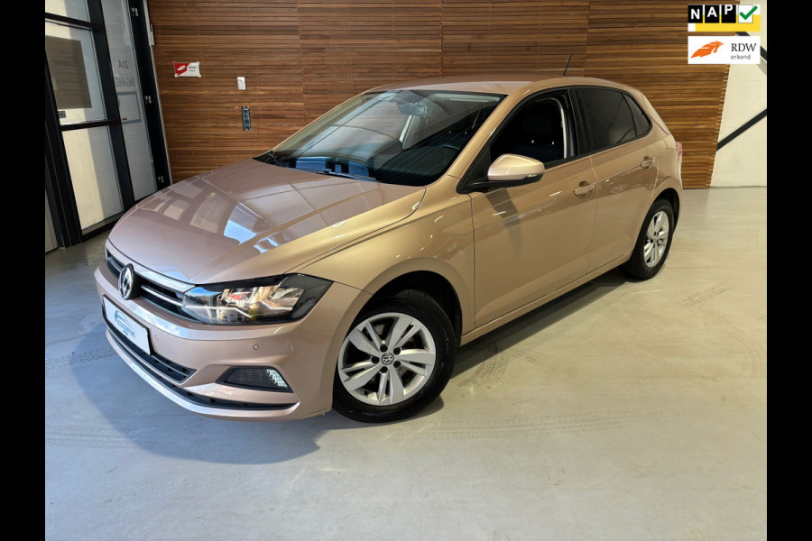 Volkswagen Polo 1.0 TSI 116pk Comfortline Business | PaleCopper | Navi DiscoverMedia | Licht + zicht | Leer-pakket | Chrome-pakket