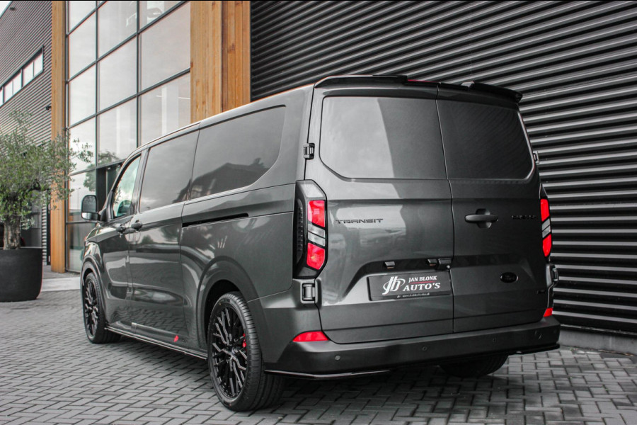 Ford Transit Custom 2.0 TDCI L2H1 AUTOMAAT 170PK JB- EDITION / FULL BLACK / APPLE CARPLAY / 3- ZITS 2024 / DIRECT RIJDEN 2X SCHUIF