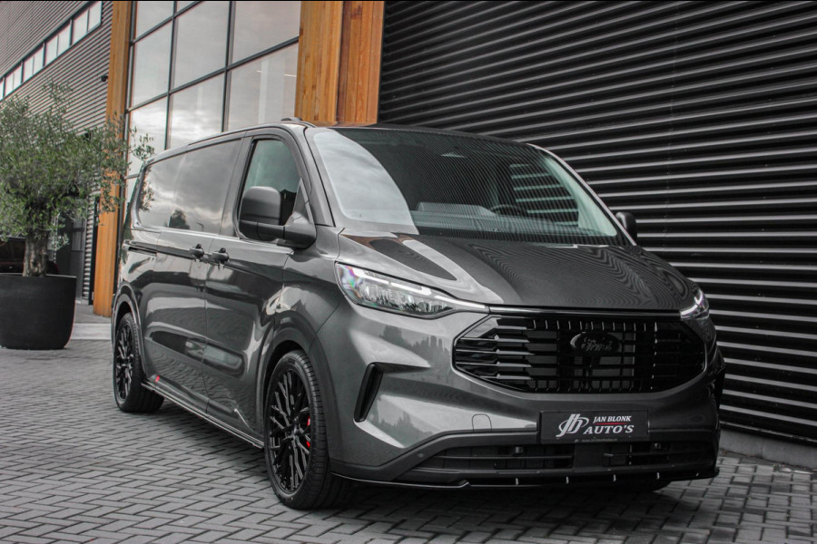 Ford Transit Custom 2.0 TDCI L2H1 AUTOMAAT 170PK JB- EDITION / FULL BLACK / APPLE CARPLAY / 3- ZITS 2024 / DIRECT RIJDEN 2X SCHUIF