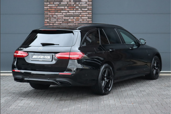 Mercedes-Benz E-Klasse Estate 300 de AMG Line 'Night Edition' Aut9 | Schuifdak | Dodehoekassistent | Camera | Augmented Reality | Sfeerverlichting | Stoelverwarming | DAB |