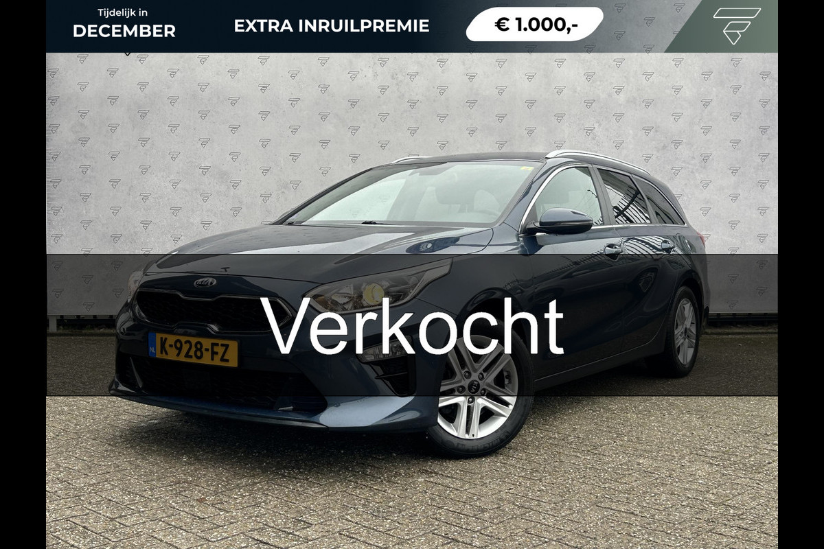 Kia Ceed Sportswagon 1.0 T-GDi DynamicPlusLine | Camera | Navi | H-Leder | Stuur-/Stoelverwarming | Clima | Key-Less | Apple CarPlay/Android Auto | PDC | Cruise | LED |