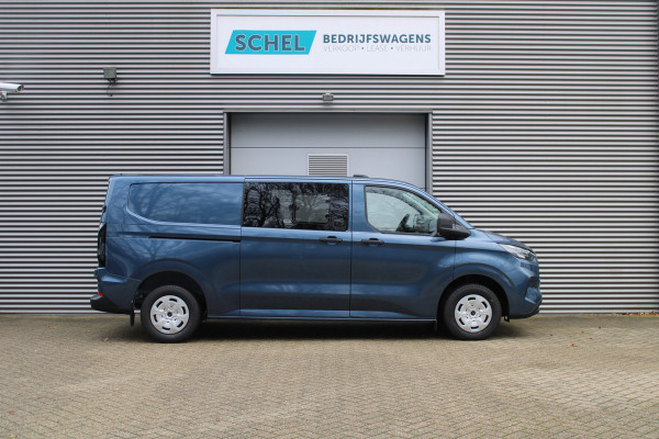 Ford Transit Custom 320 2.0 TDCI L2H1 Trend DC 136pk - 2x Schuifdeur - Carplay - Android - Camera - Verwarmd stuur - Trekhaak - LED koplampen - Stoe