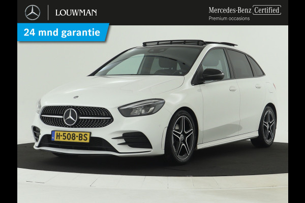 Mercedes-Benz B-Klasse 180 Business Solution AMG | 5 spaaks lichtmetalen velgen | Panoramadak | MBUX wide screen | Navigatie | Parking support | Inclusief 24 maanden MB Certified garantie voor Europa.