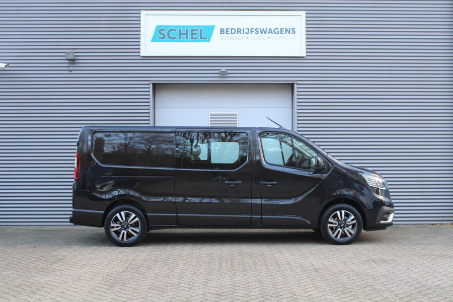 Renault Trafic 2.0 Blue dCi 170pk T29 L2H1 Extra DC - 2x Schuifdeur - Carplay - LED - Blind Spot - Navigatie - Camera - Trekhaak - Stoelverwarm