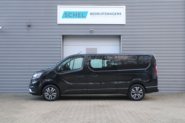 Renault Trafic 2.0 Blue dCi 170pk T29 L2H1 Extra DC - 2x Schuifdeur - Carplay - LED - Blind Spot - Navigatie - Camera - Trekhaak - Stoelverwarm