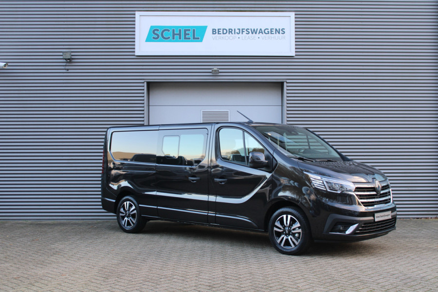 Renault Trafic 2.0 Blue dCi 170pk T29 L2H1 Extra DC - 2x Schuifdeur - Carplay - LED - Blind Spot - Navigatie - Camera - Trekhaak - Stoelverwarm