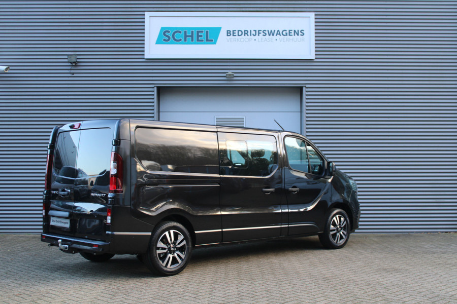 Renault Trafic 2.0 Blue dCi 170pk T29 L2H1 Extra DC - 2x Schuifdeur - Carplay - LED - Blind Spot - Navigatie - Camera - Trekhaak - Stoelverwarm