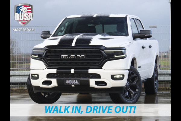 Dodge Ram | 1500 | Limited | 5.7 V8 | HEMI Night Edition | Panorama dak  | Luchtvering | INCL BPM-VOORDEEL Getoonde accessoires zijn verkrijgbaar tegen meerprijs