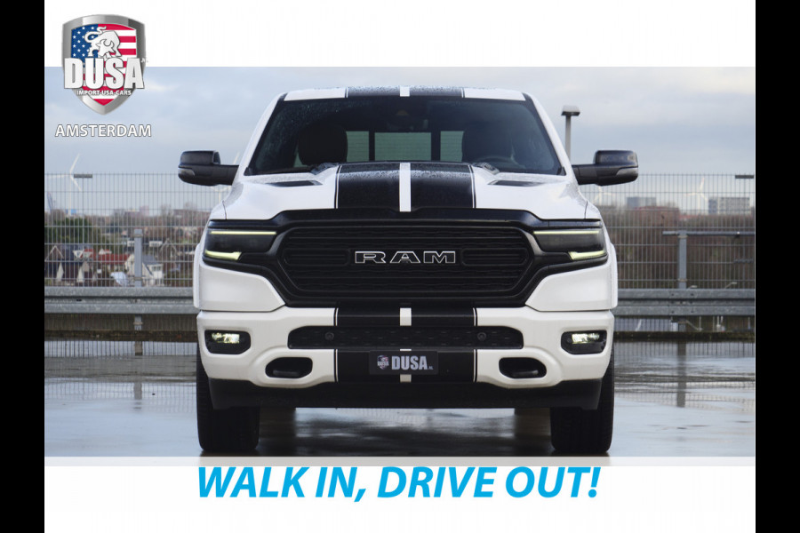 Dodge Ram | 1500 | Limited | 5.7 V8 | HEMI Night Edition | Panorama dak  | Luchtvering | INCL BPM-VOORDEEL Getoonde accessoires zijn verkrijgbaar tegen meerprijs