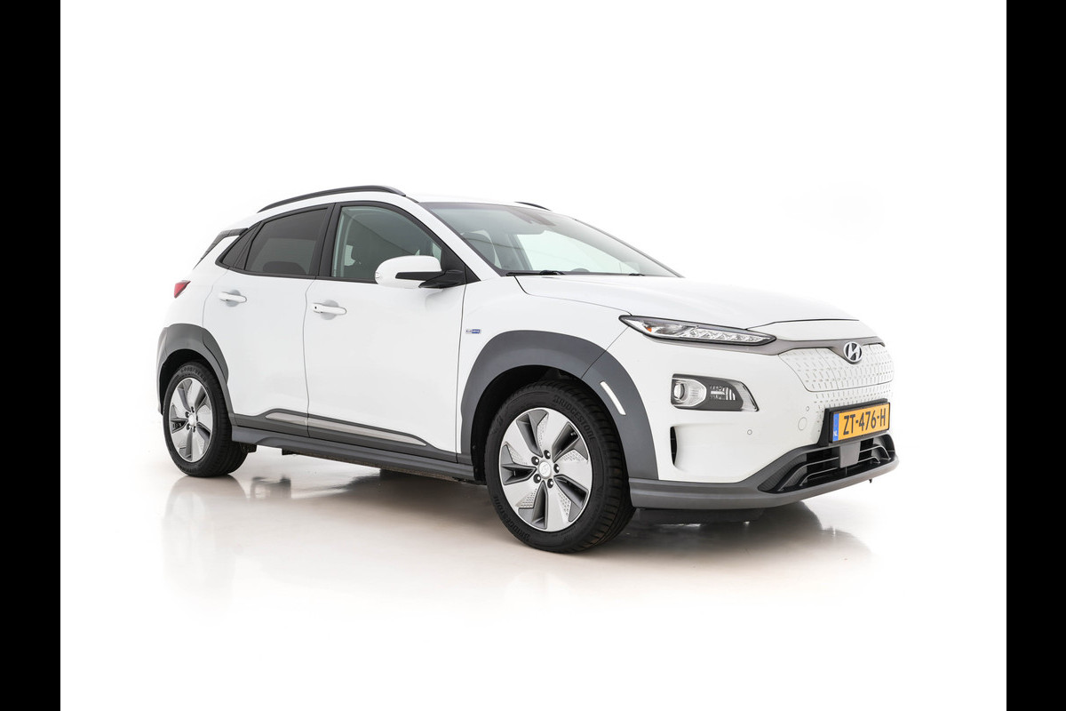 Hyundai Kona EV Premium 64 kWh ( INCL-BTW ) *FULL-LEATHER | HEAD-UP | FULL-LED | NAVI-FULLMAP | DAB | ADAPTIVE-CRUISE | KRELL-AUDIO | KEYLESS | CAMERA | BLIND-SPOT | LANE-ASSIST | DIGI-COCKPIT | SHIFT-PADDLES | TOWBAR | ..